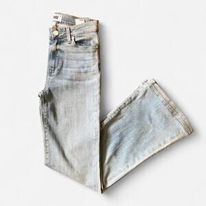 Paige flared high waisted jeans